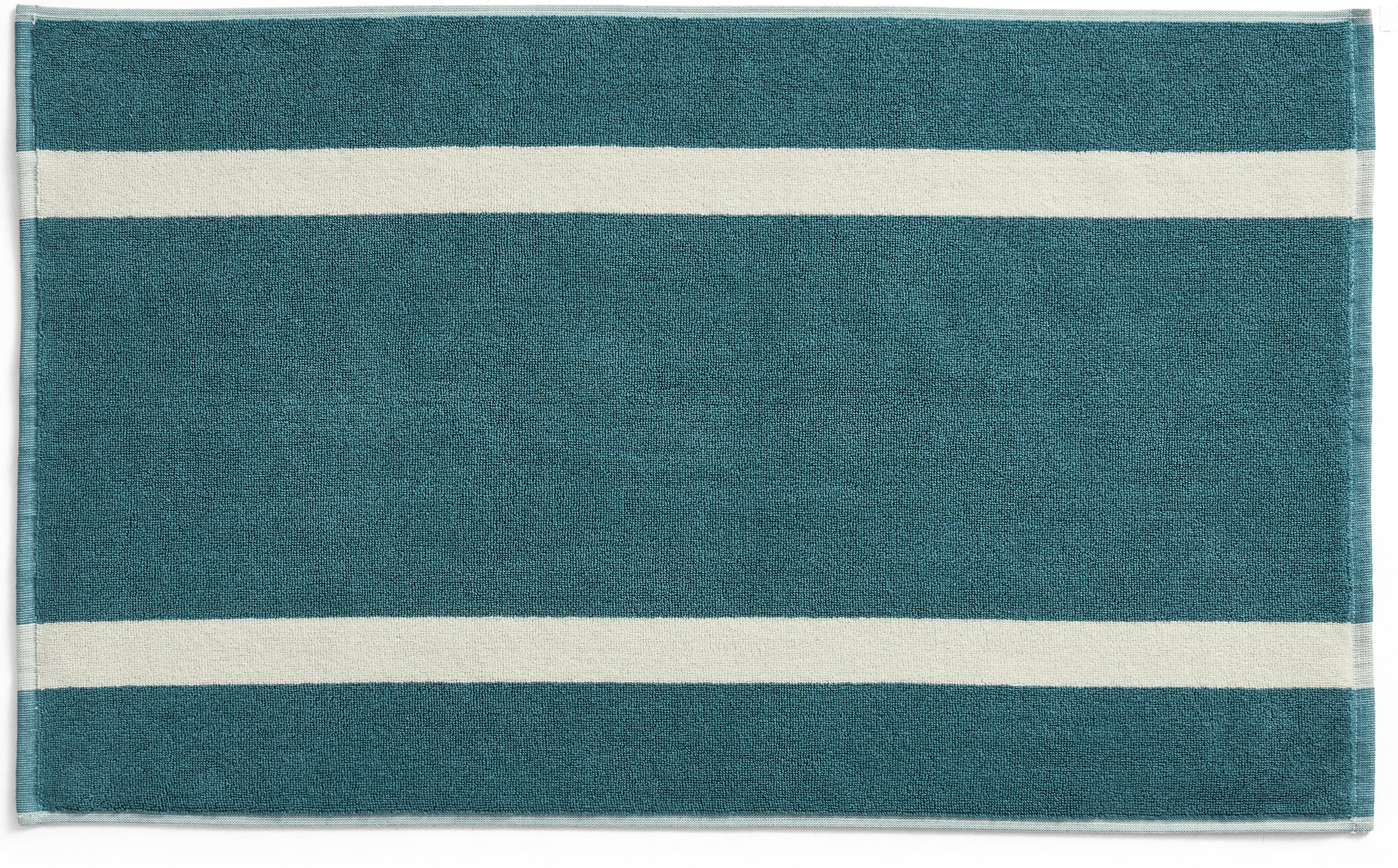Mata łazienkowa Stripe w pasy 50 x 80 cm petrol