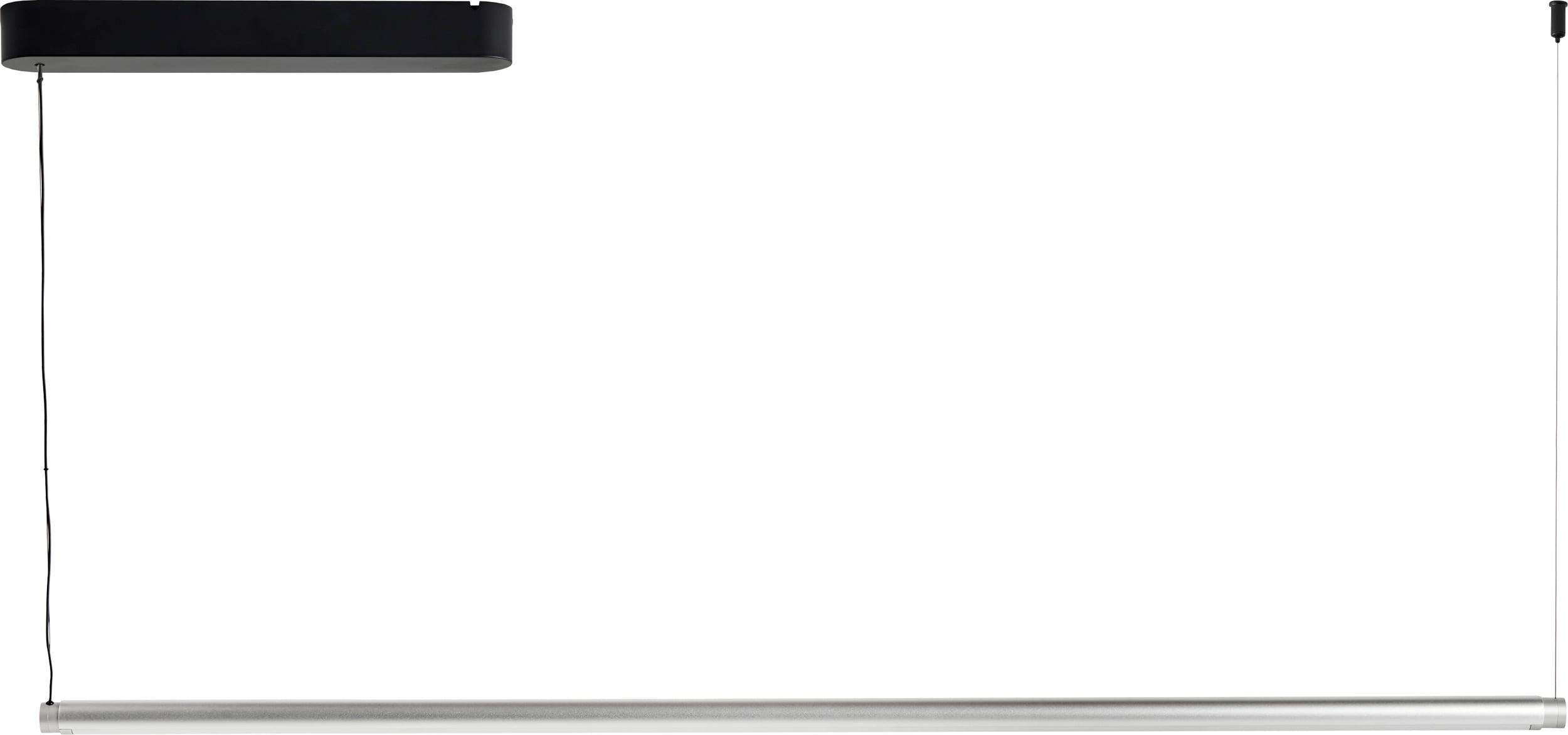 Lampa Factor Linear Suspension Diffused srebrna