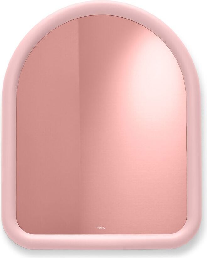 Lustro ścienne Mirage Dome różowe