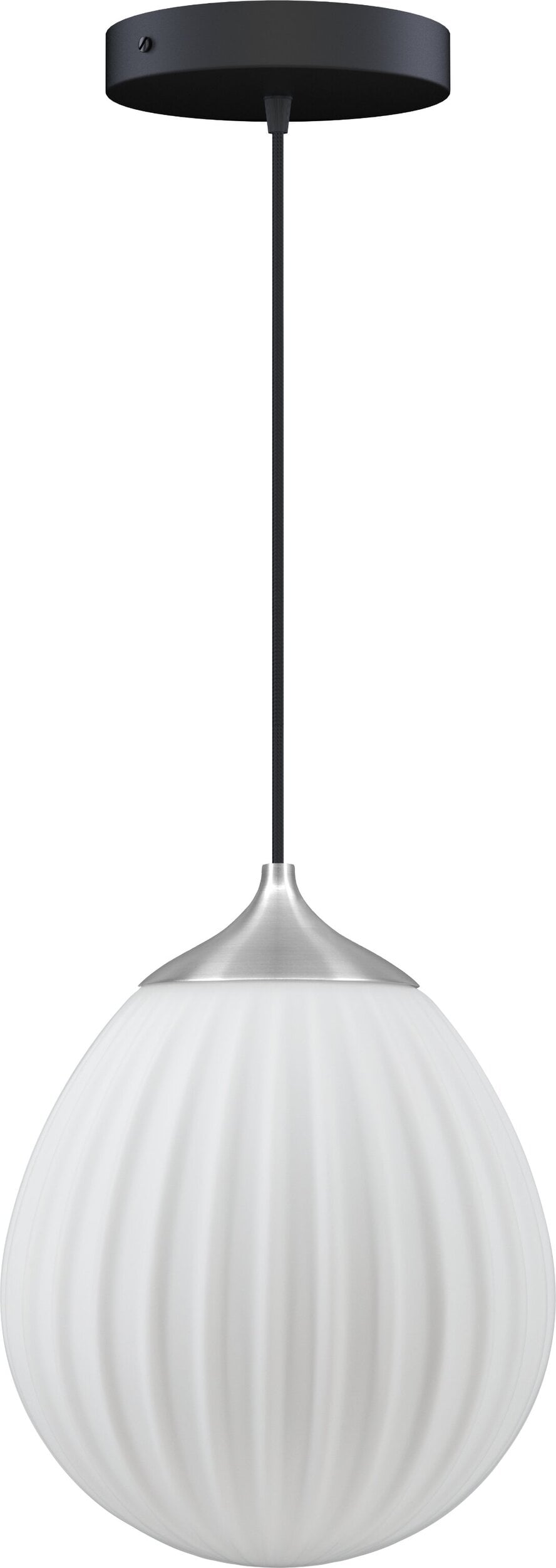 Lampa wisząca Around The World mini stalowo-czarna