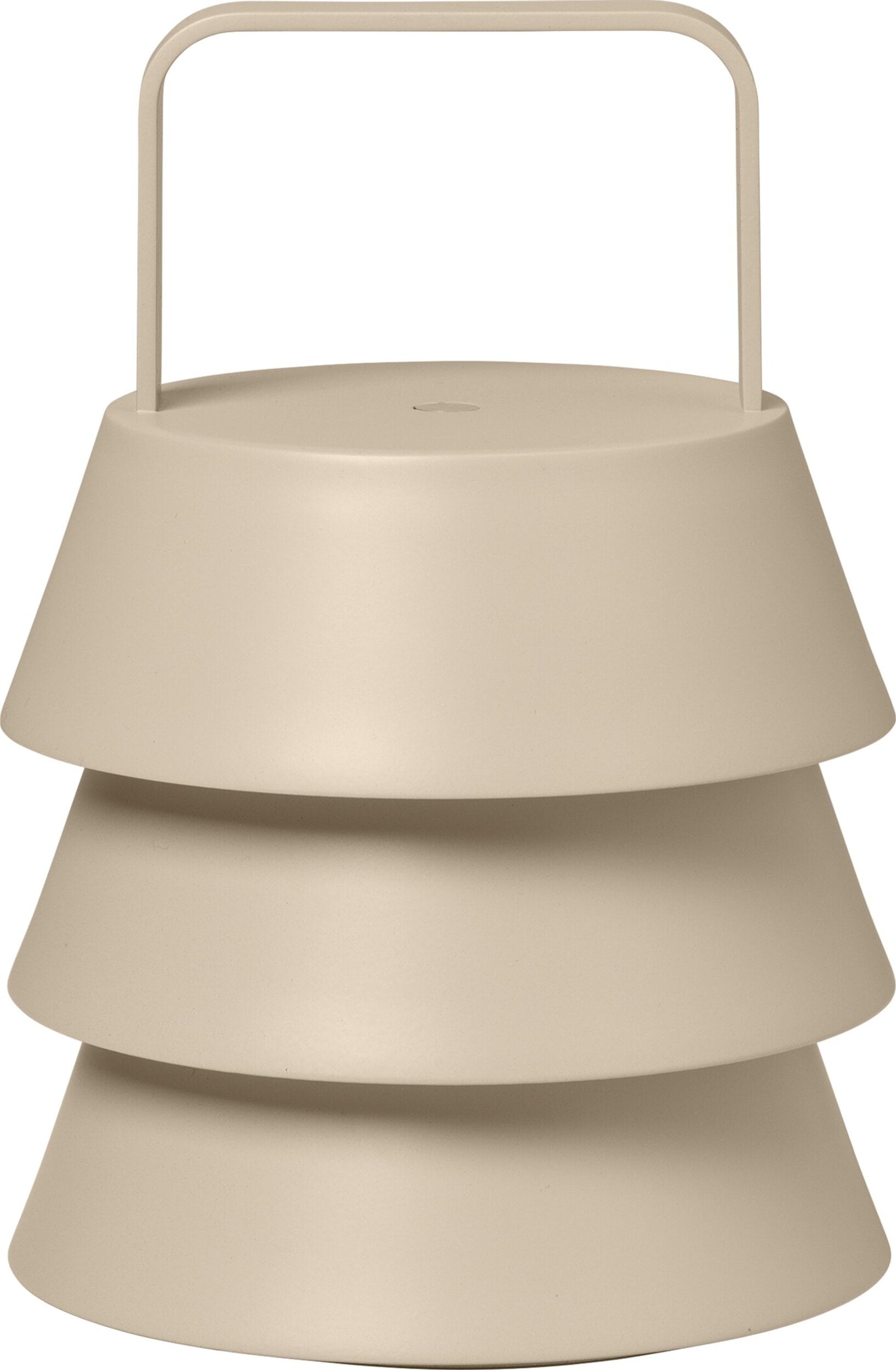 Lampa stołowa bezprzewodowa Luver beżowa