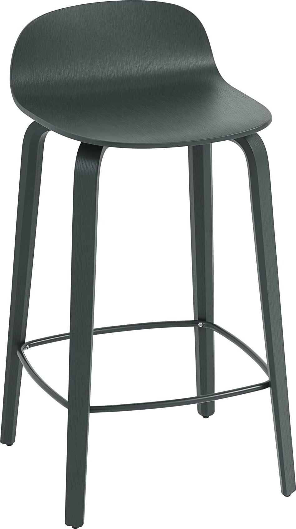 Stołek Visu 65 cm ciemnozielony