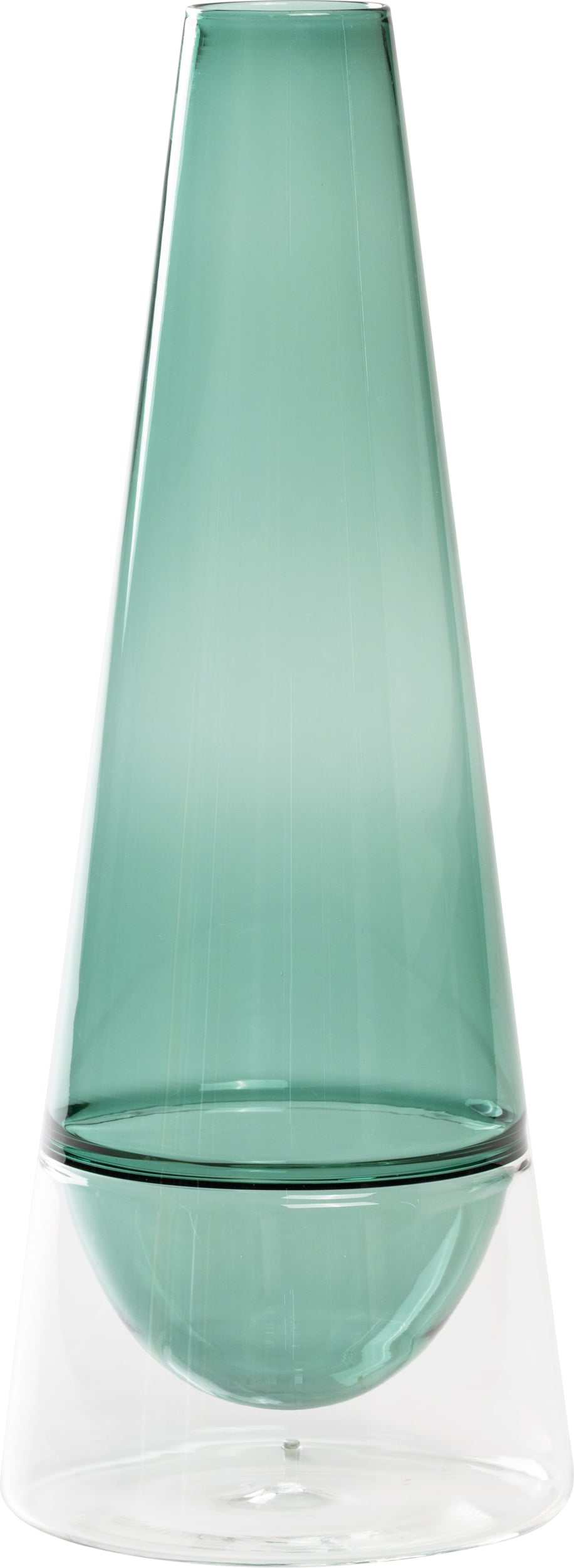 Wazon Conosfera 30 cm zielony