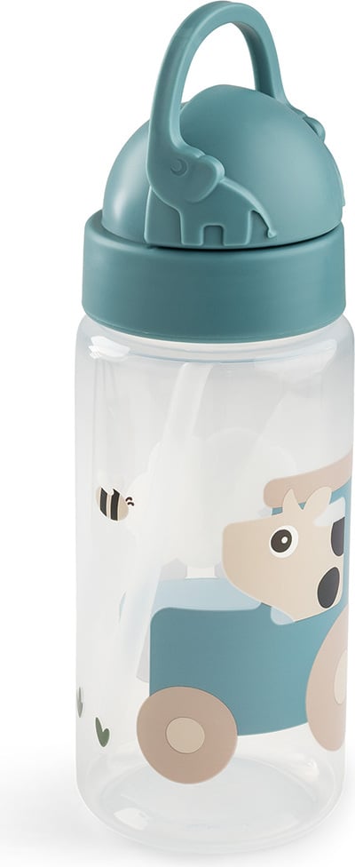 Bidon Tiny Farm 350 ml niebieski