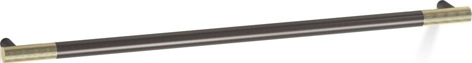 Wieszak reling na ręczniki Club 60 cm ciemny metal mat-złoty