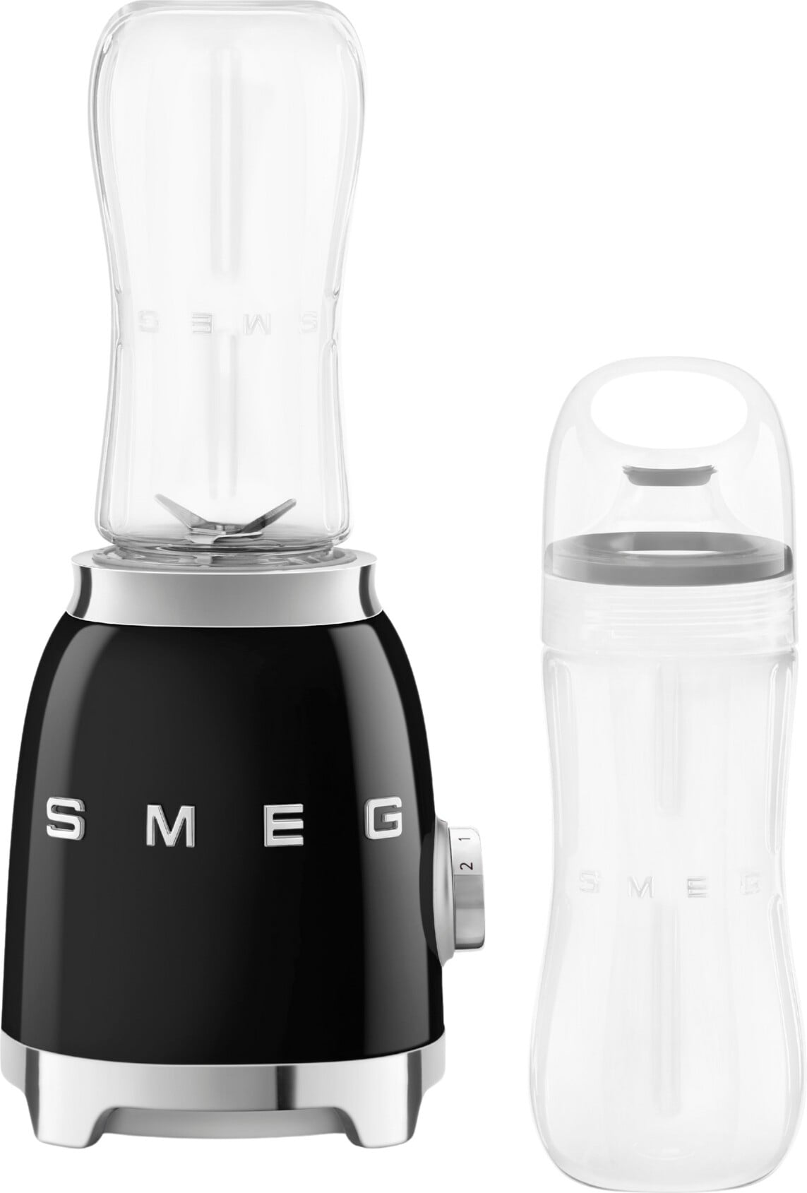 Blender Sport 50's Style czarny z dodatkową butelką