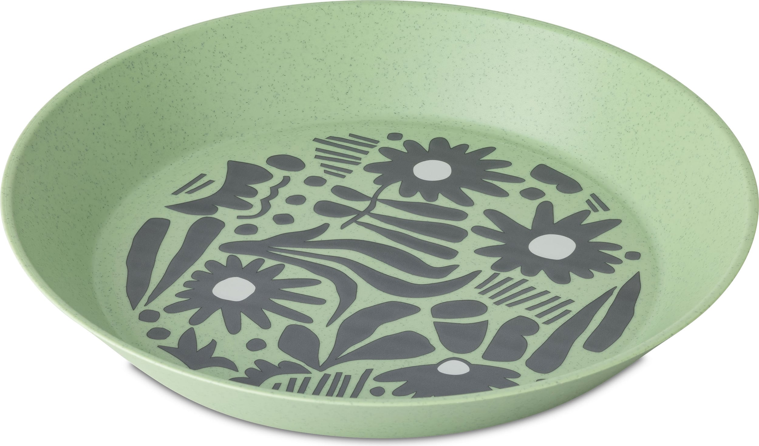 Talerz Blomster Plate Bloom 24 cm zielony