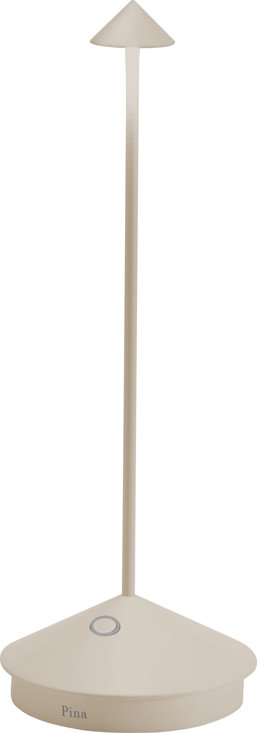 Lampa stołowa Pina Pro beżowa z regulacją temperatury barwowej światła