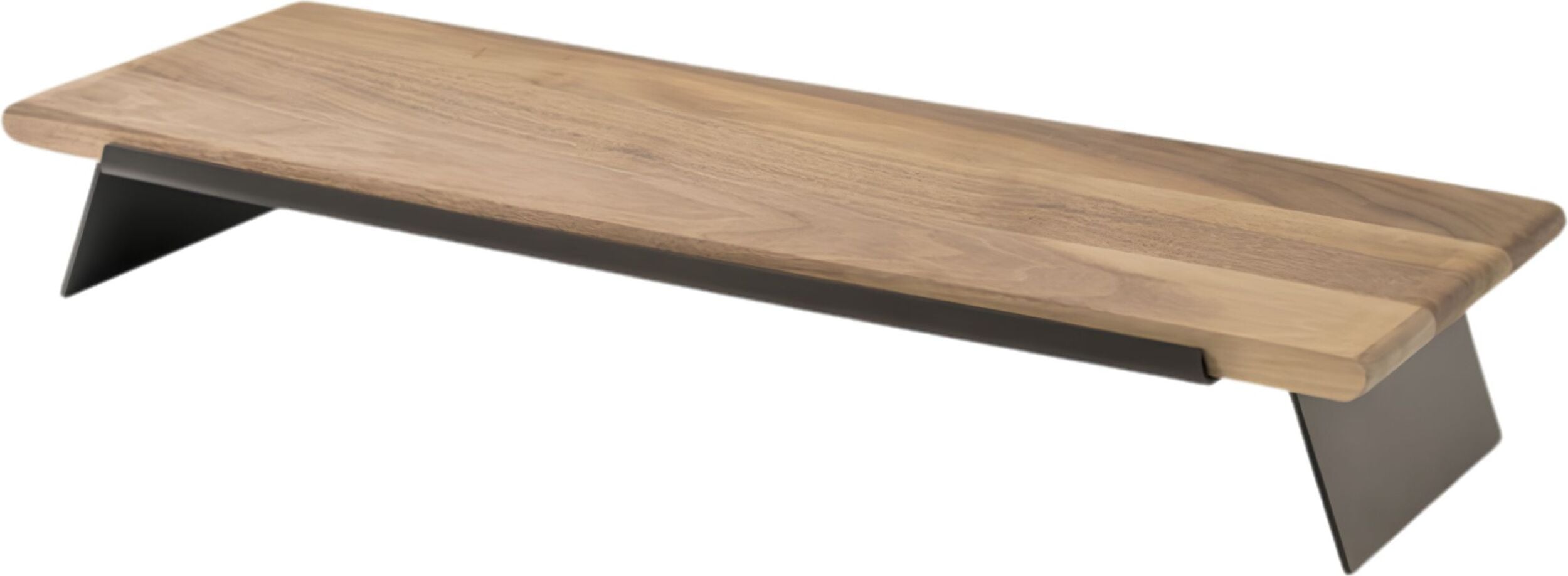 Ekspozytor bufetowy Fusion 60 x 20 cm brązowy drewniany