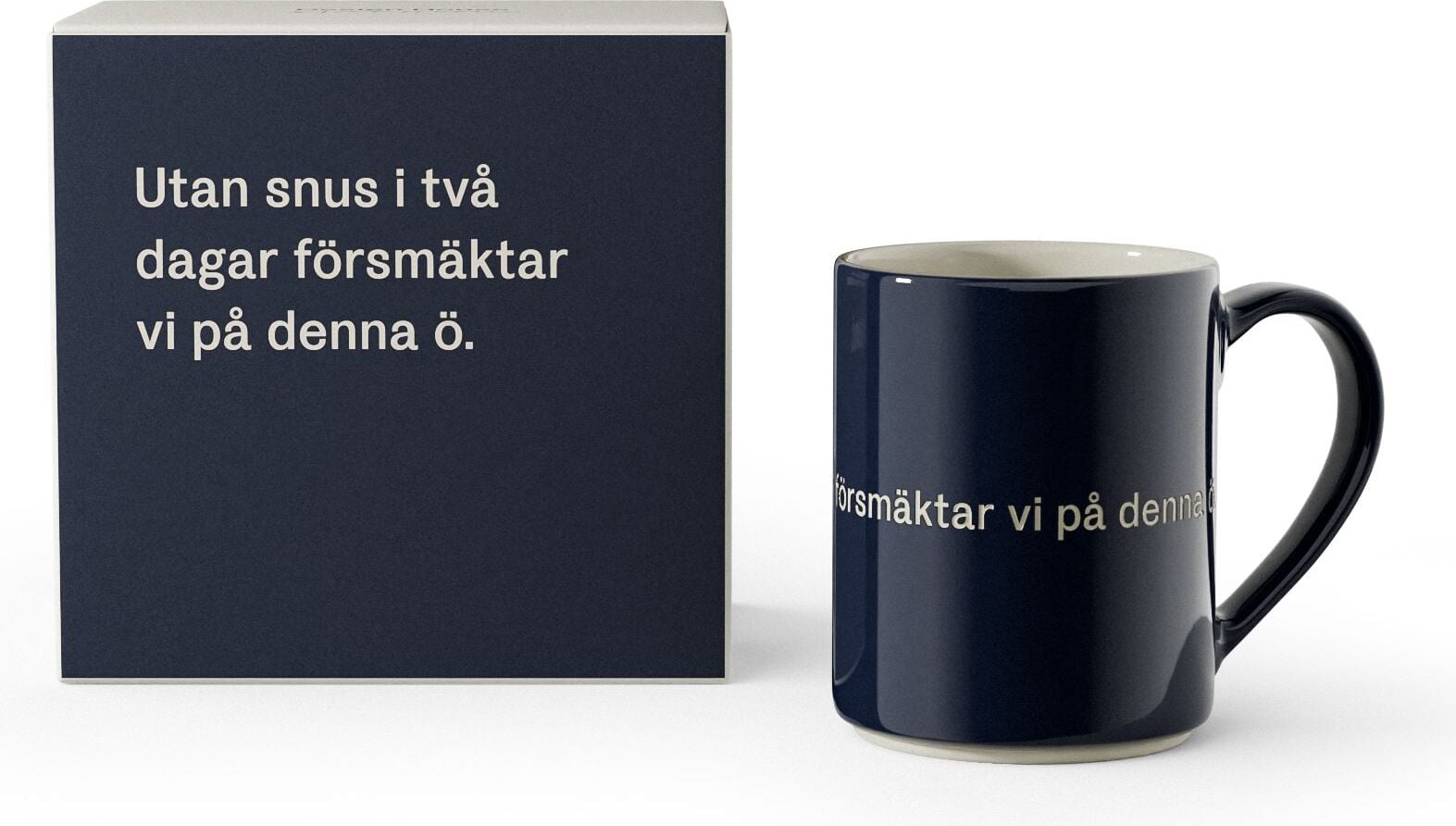 Kubek Astrid granatowy