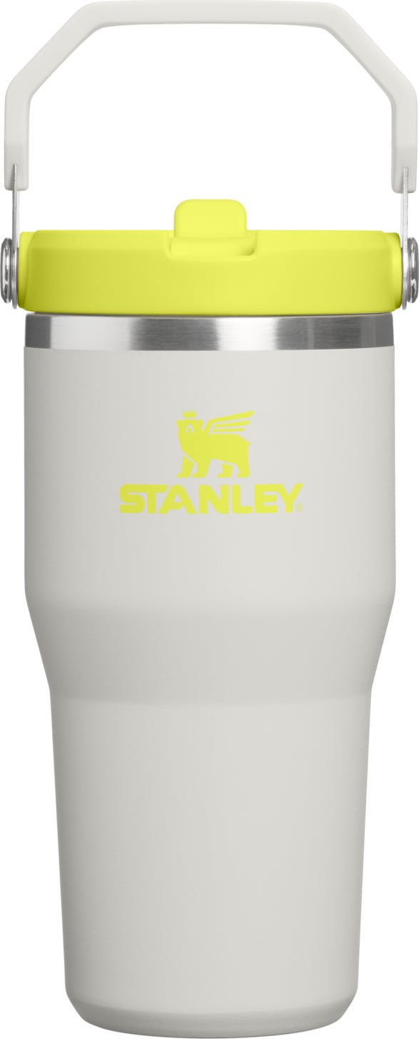 Kubek termiczny z uchwytem i słomką IceFlow Pale Stone Atomic 590 ml