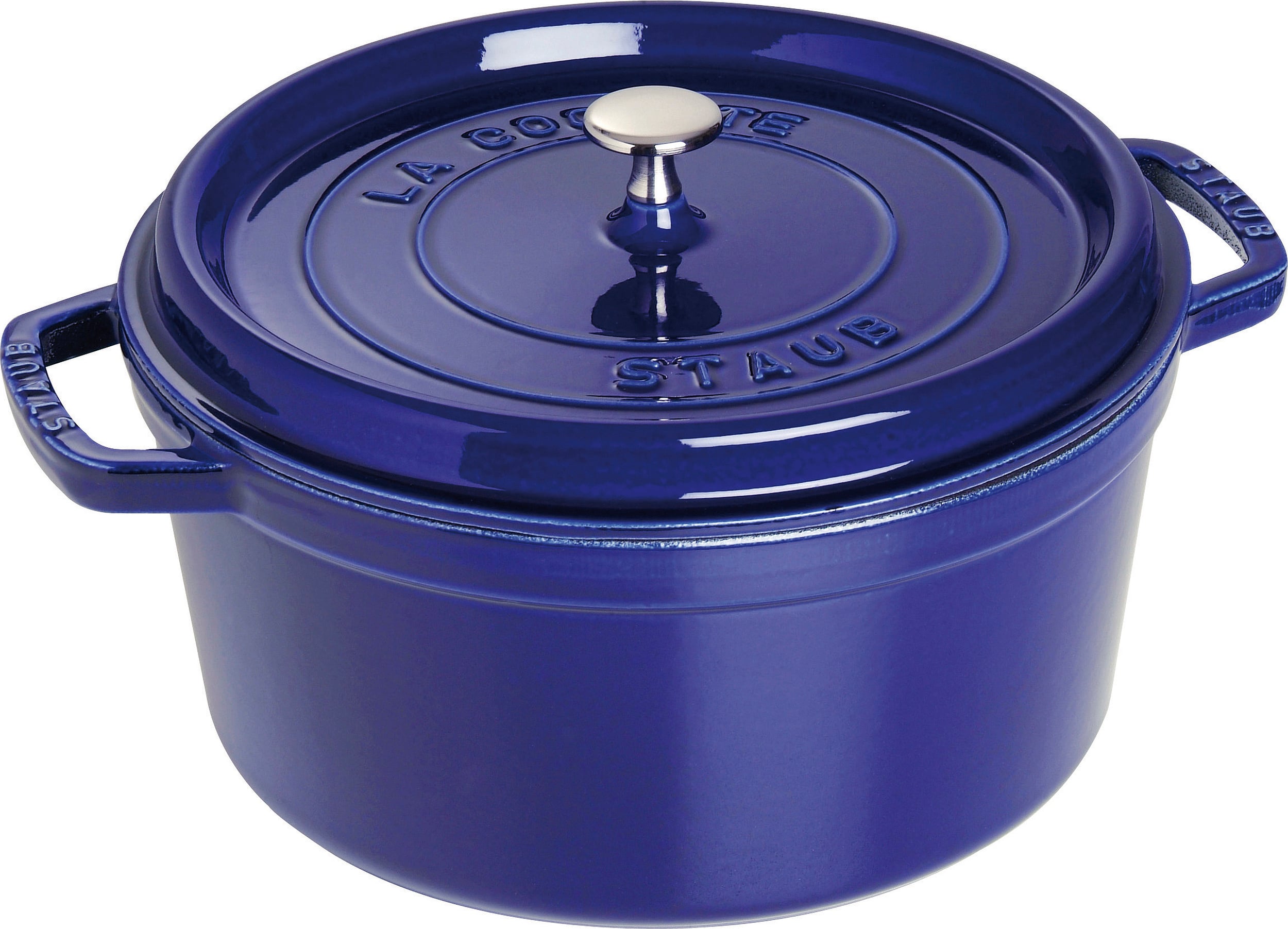 Garnek La Cocotte 6 7 l niebieski żeliwny