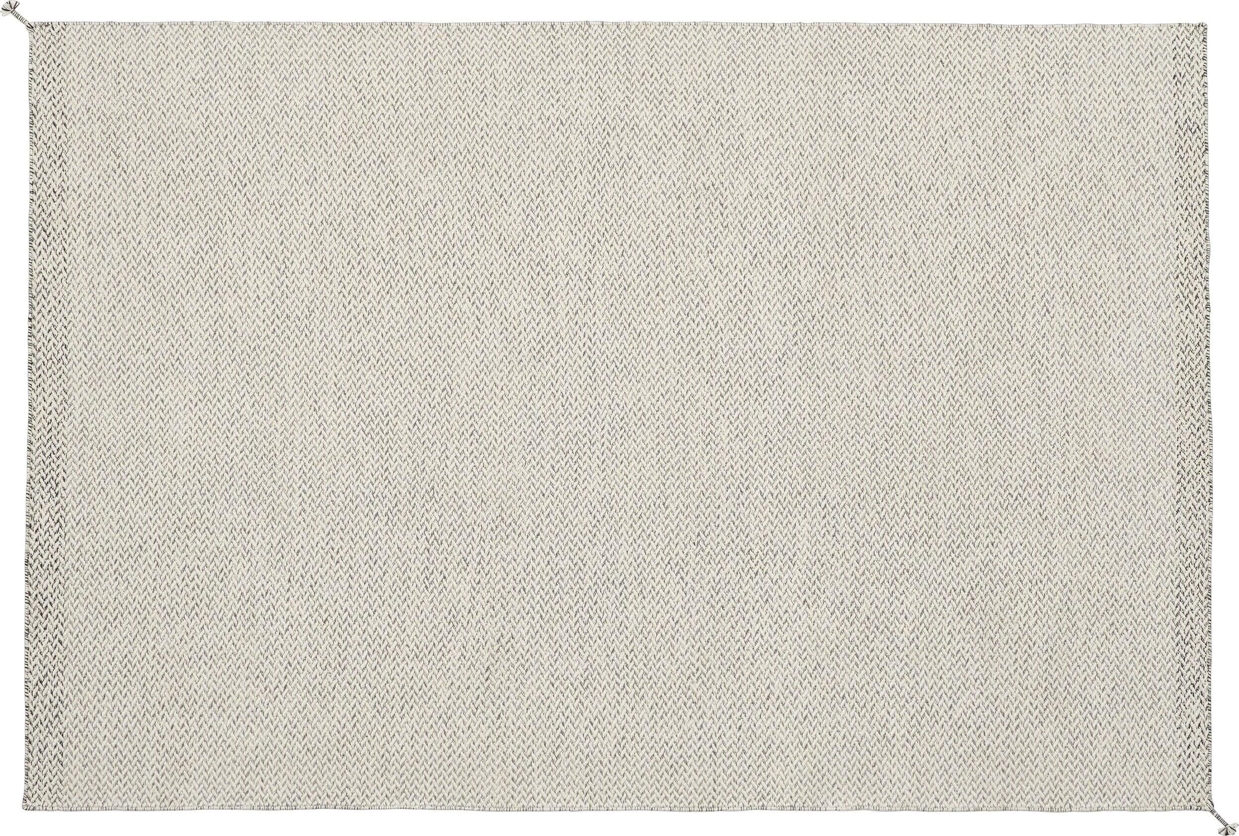 Dywan Ply 170 x 240 cm zgaszona biel z recyklingu