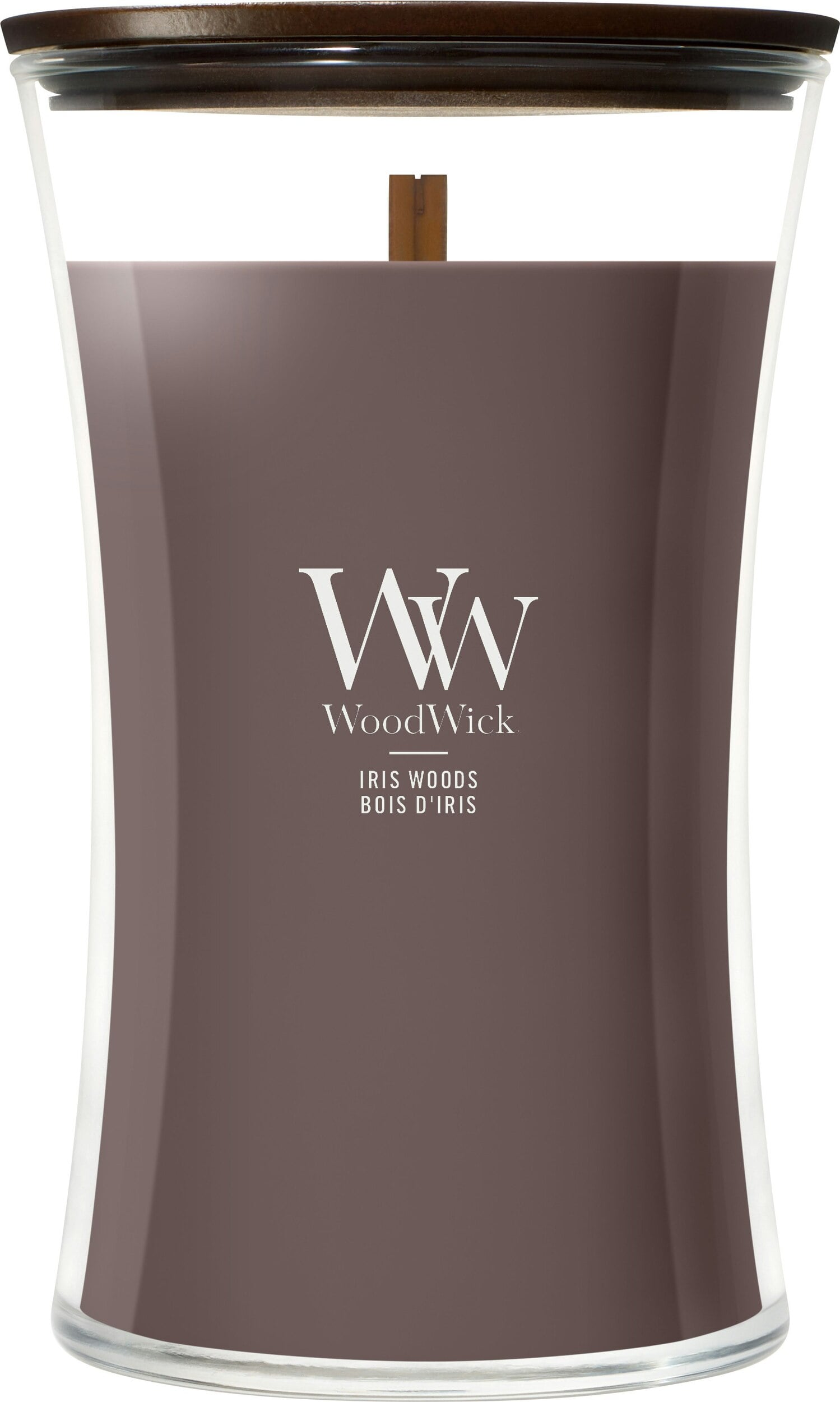 Świeca WoodWick Core Iris Woods duża