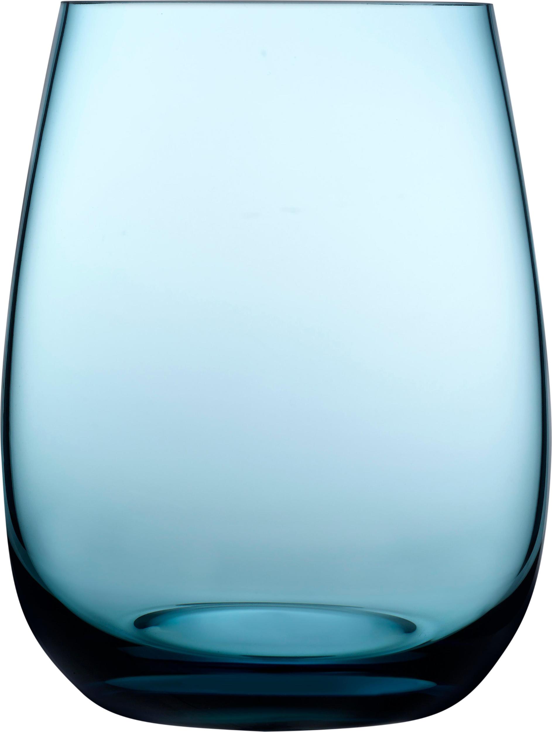 Szklanki Colored U 440 ml morskie 4 szt.