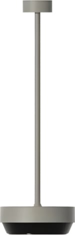 Lampa stołowa bezprzewodowa Turas LED jasnoszara