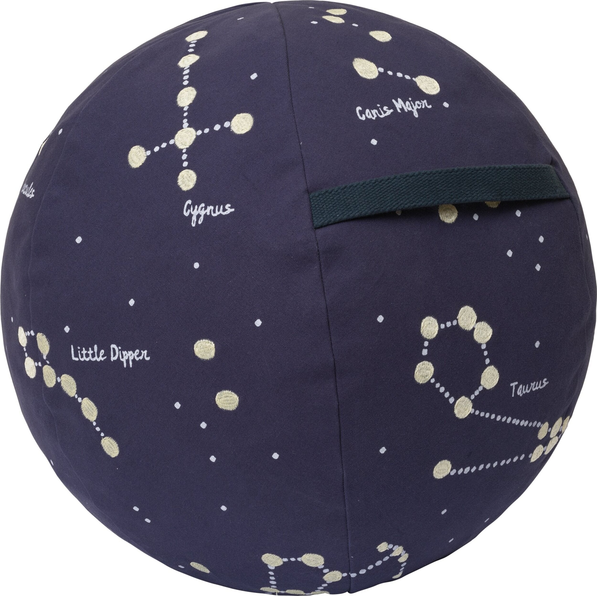 Puf dziecięcy Constellation 50 cm ciemnoniebieski