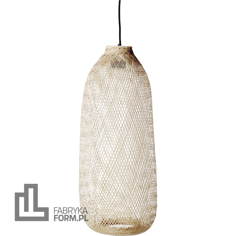 Lampa wisząca Bloomingville 25 cm bambusowa