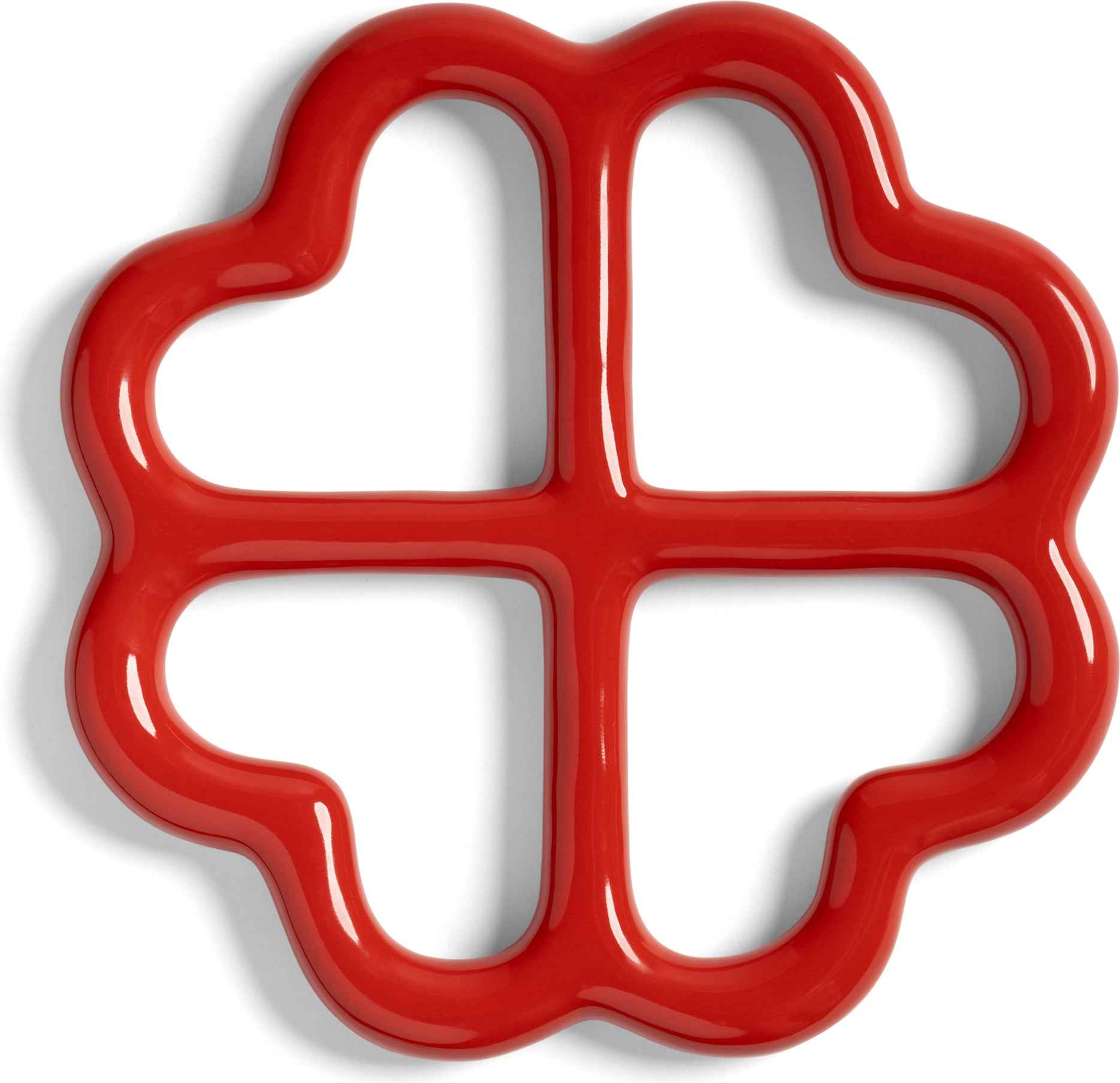 Podstawka pod gorące naczynia &K Clover czerwona