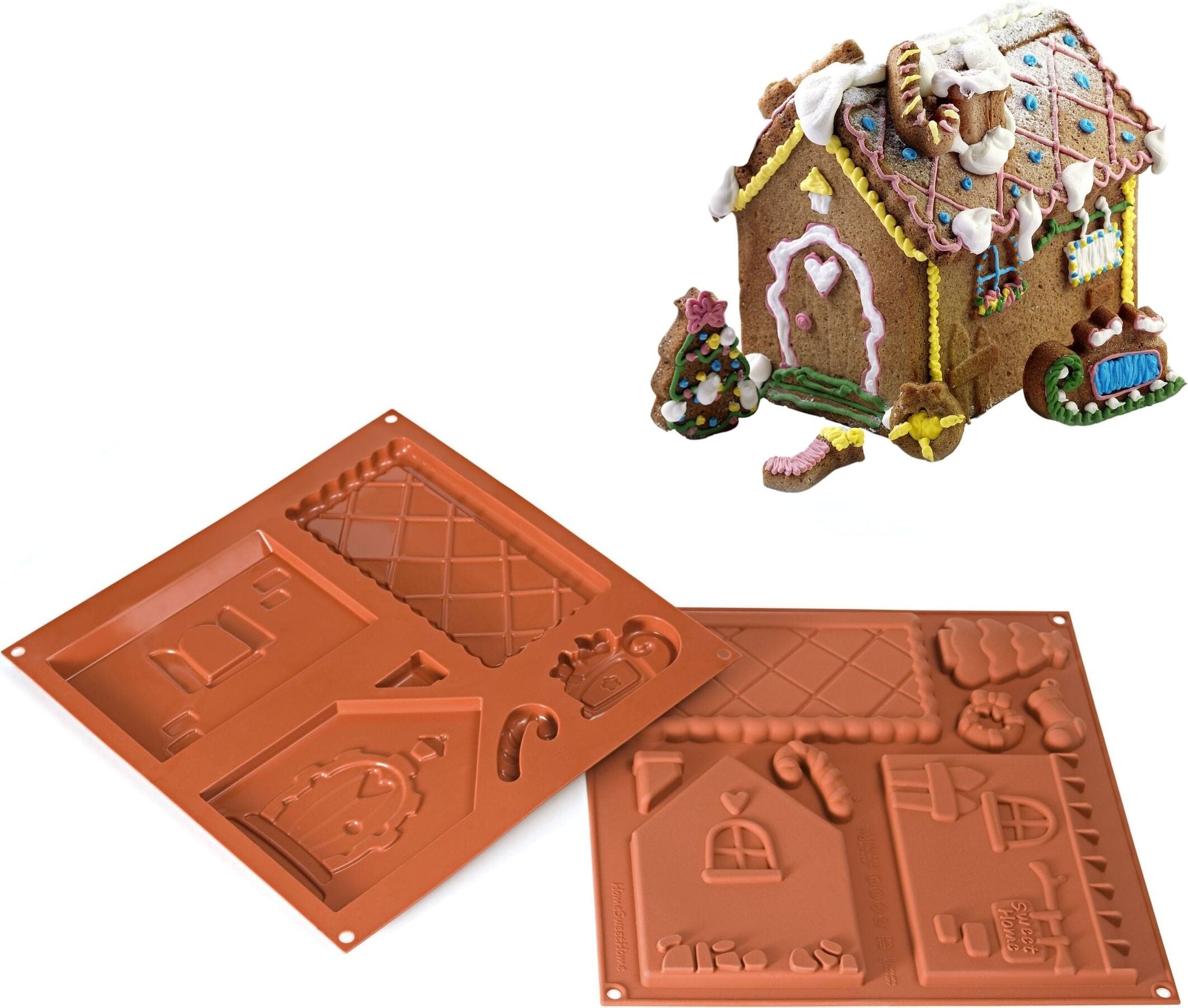 Formy do ciasta Hsh 01 Home Sweet Home chatka z piernika