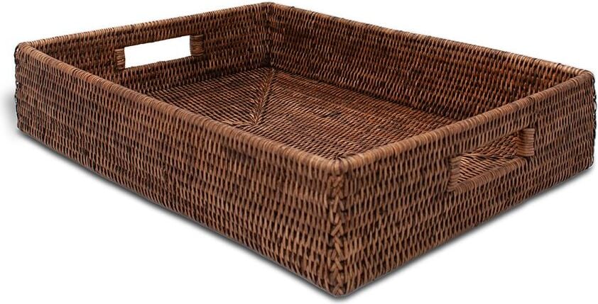 Taca łazienkowa Basket głęboka 45 cm ciemna