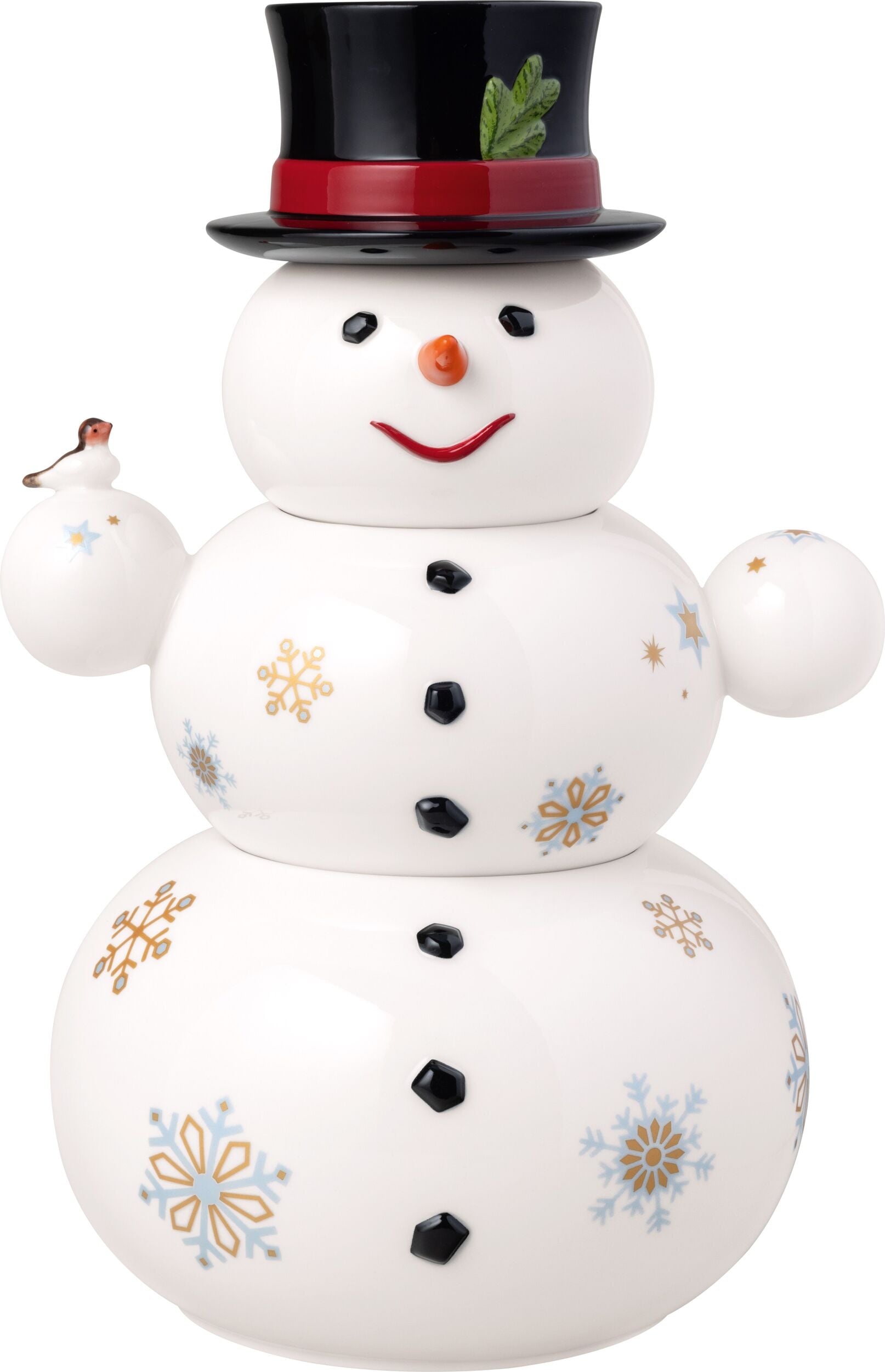 Miseczki na przekąski Christmas Toy's Memory bałwanek 31 cm 4 el.