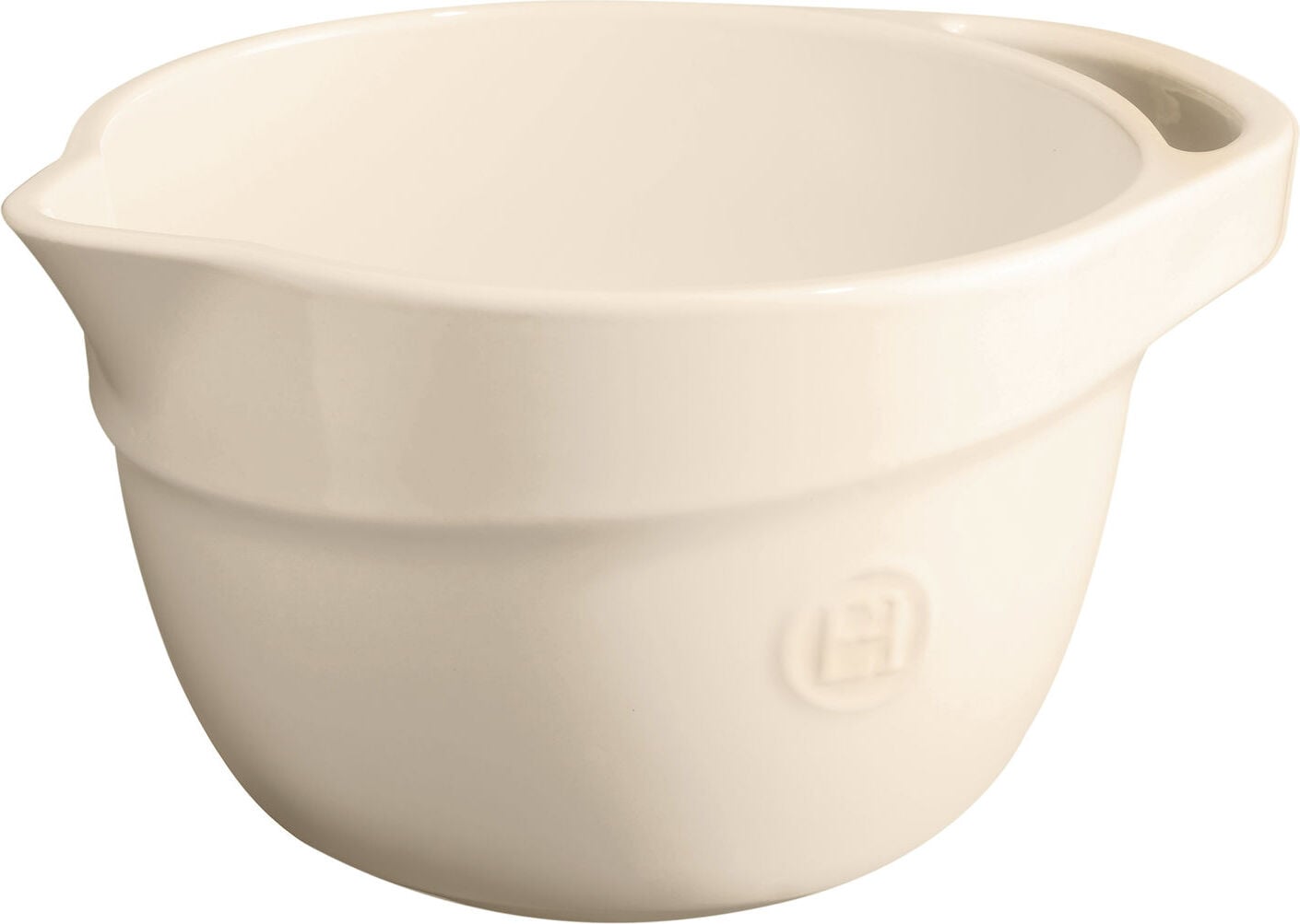 Misa kuchenna ceramiczna Emile Henry 2 5 l kremowa