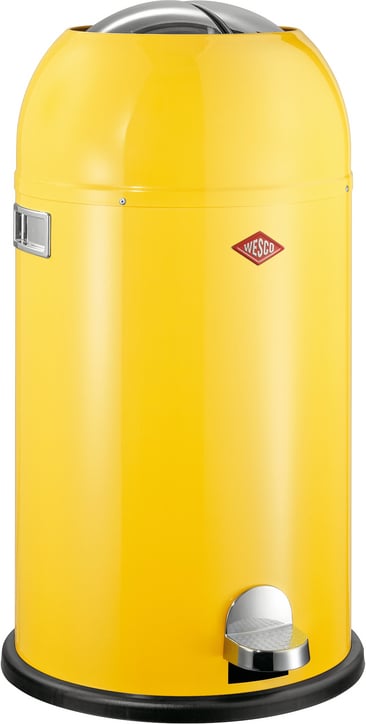 Kosz na śmieci KickMaster 33 l żółty