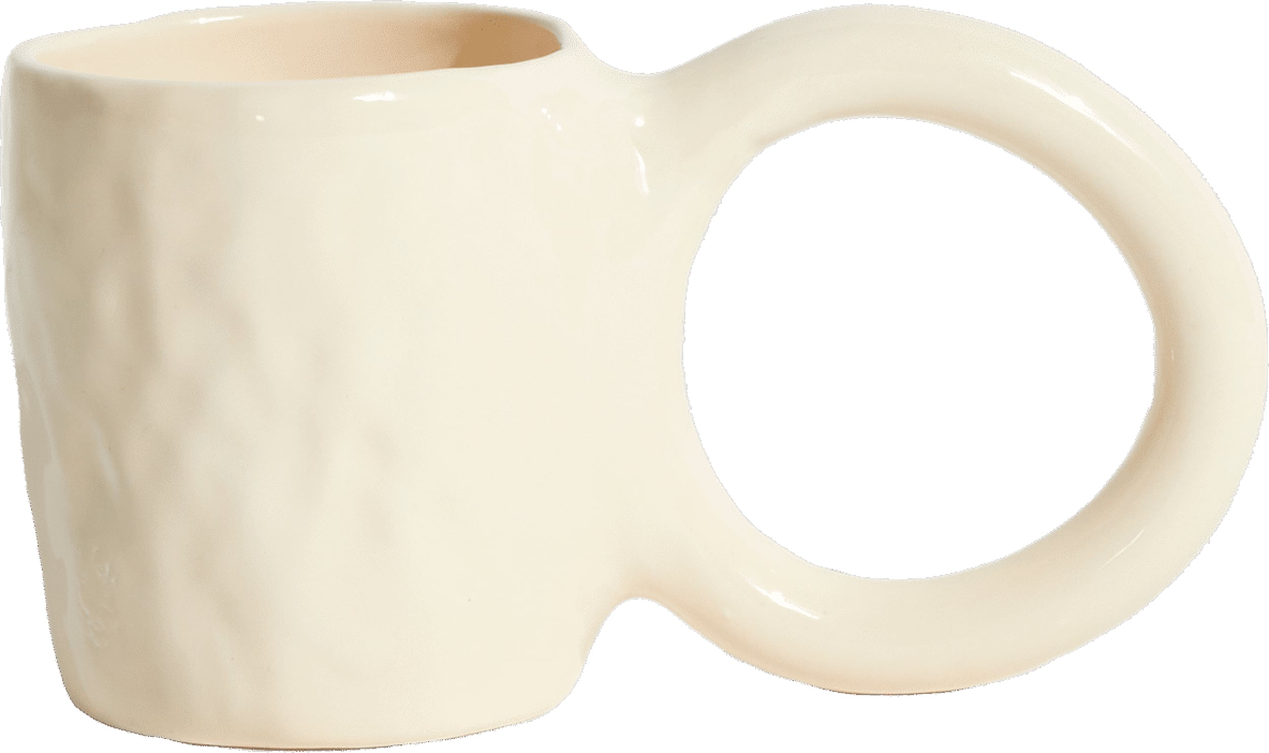 Kubek Donut 9 cm waniliowy
