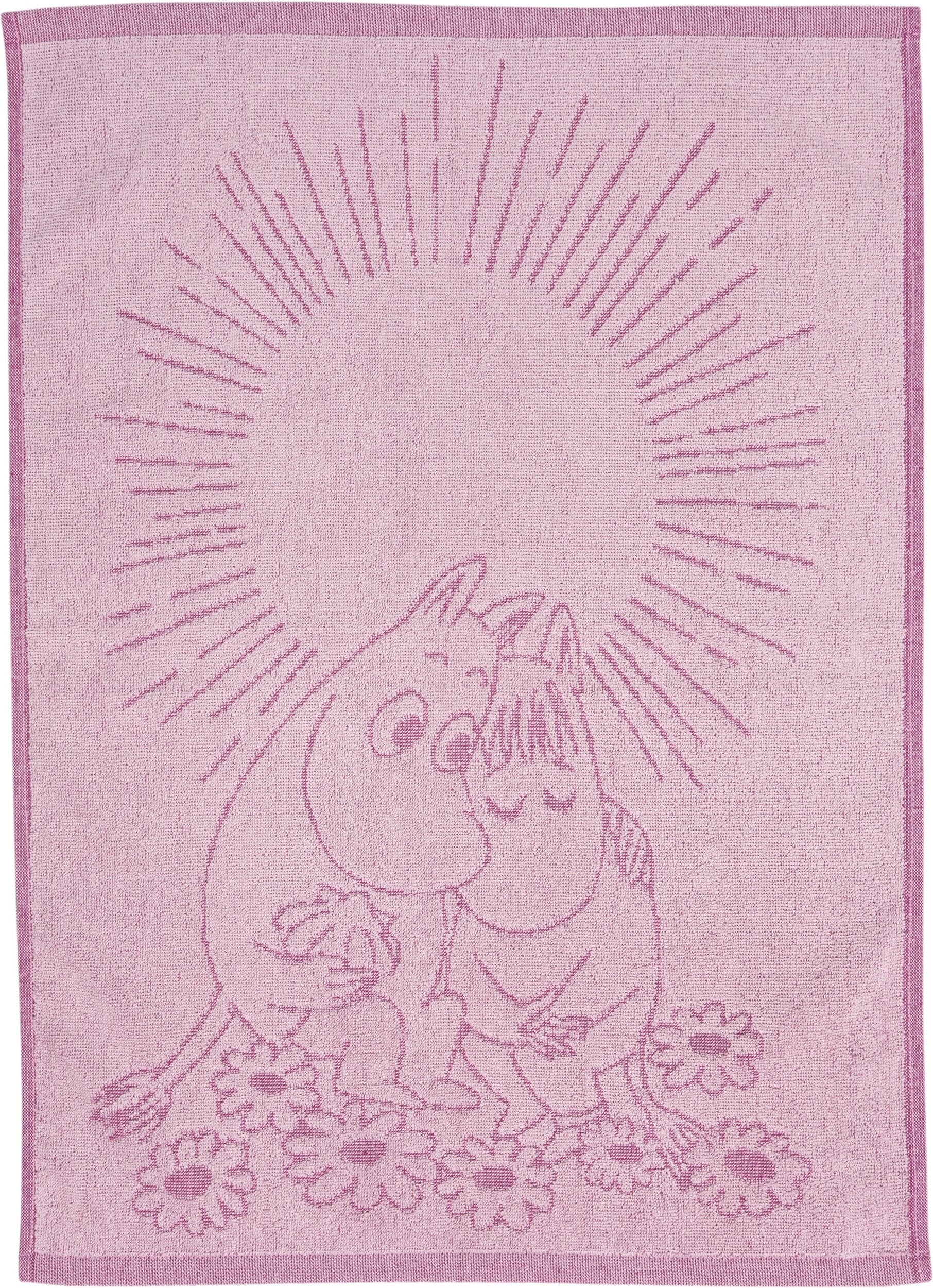 Ręcznik Arabia Finland Muminki Sweethearts 50 x 70 cm z bawełny organicznej