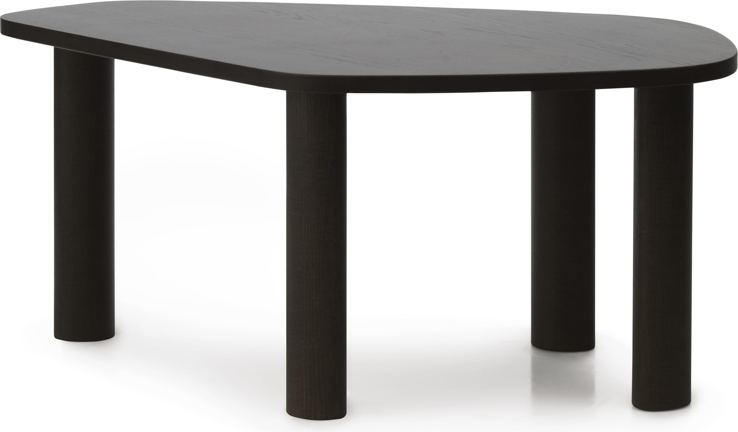Stolik kawowy Sculp 109 cm ciemny jesion