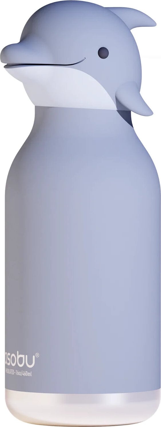 Butelka termiczna ze słomką Bestie Animal Dolphin 460 ml