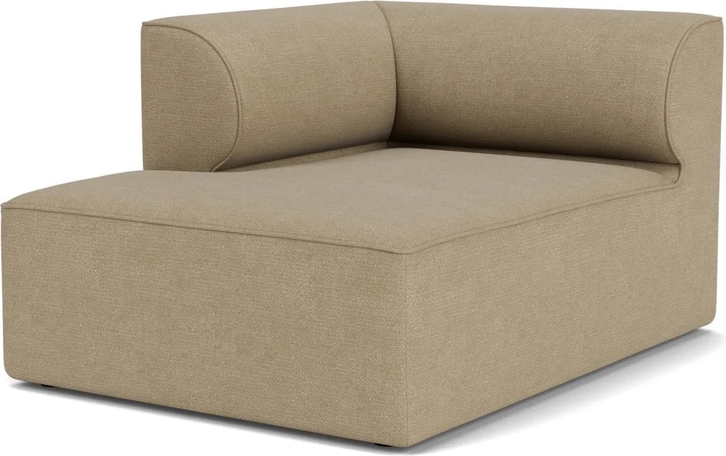 Szezlong lewostronny sofy modułowej Eave Bouclé 96 x 144 cm beżowy