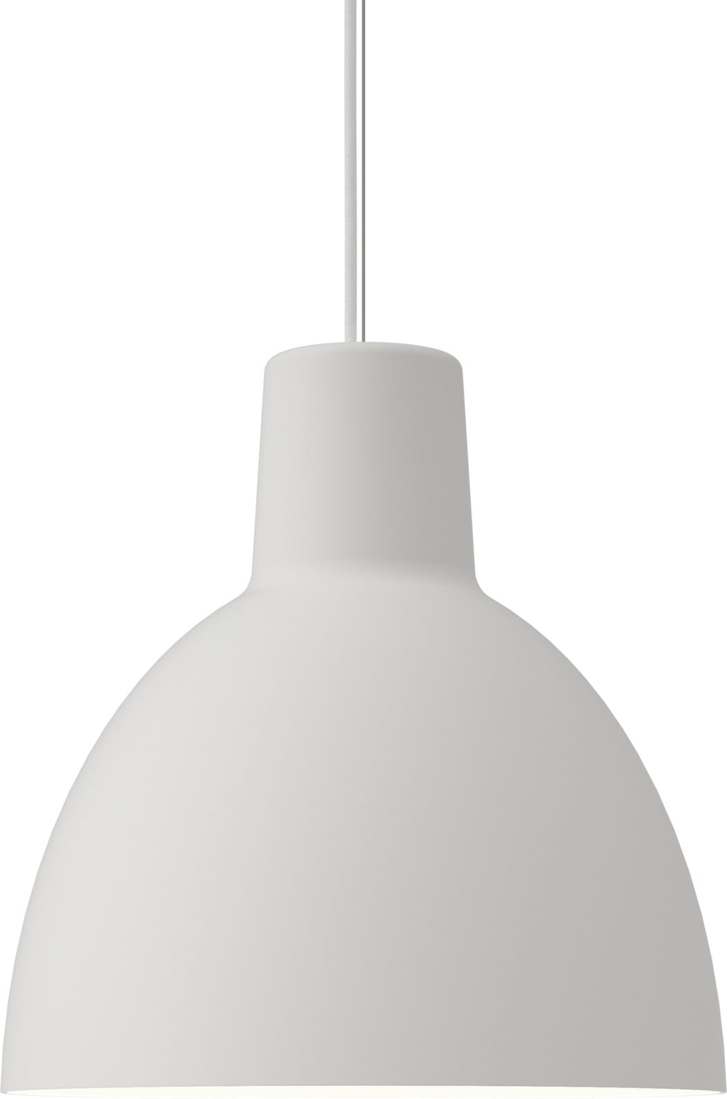 Lampa wisząca Toldbod 40 cm biała