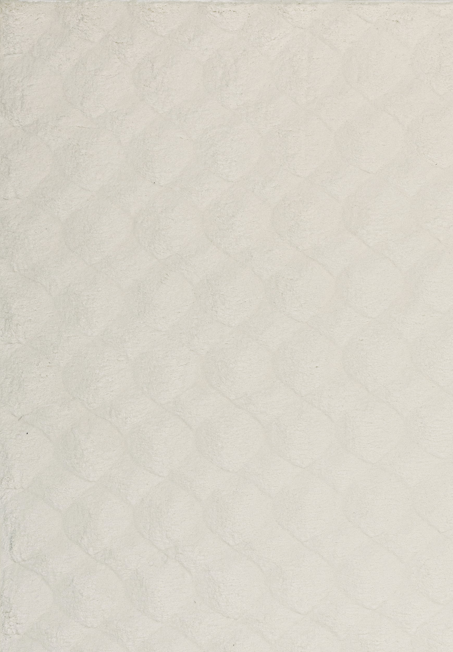 Dywan Diamond Cut 80 x 150 cm kremowy