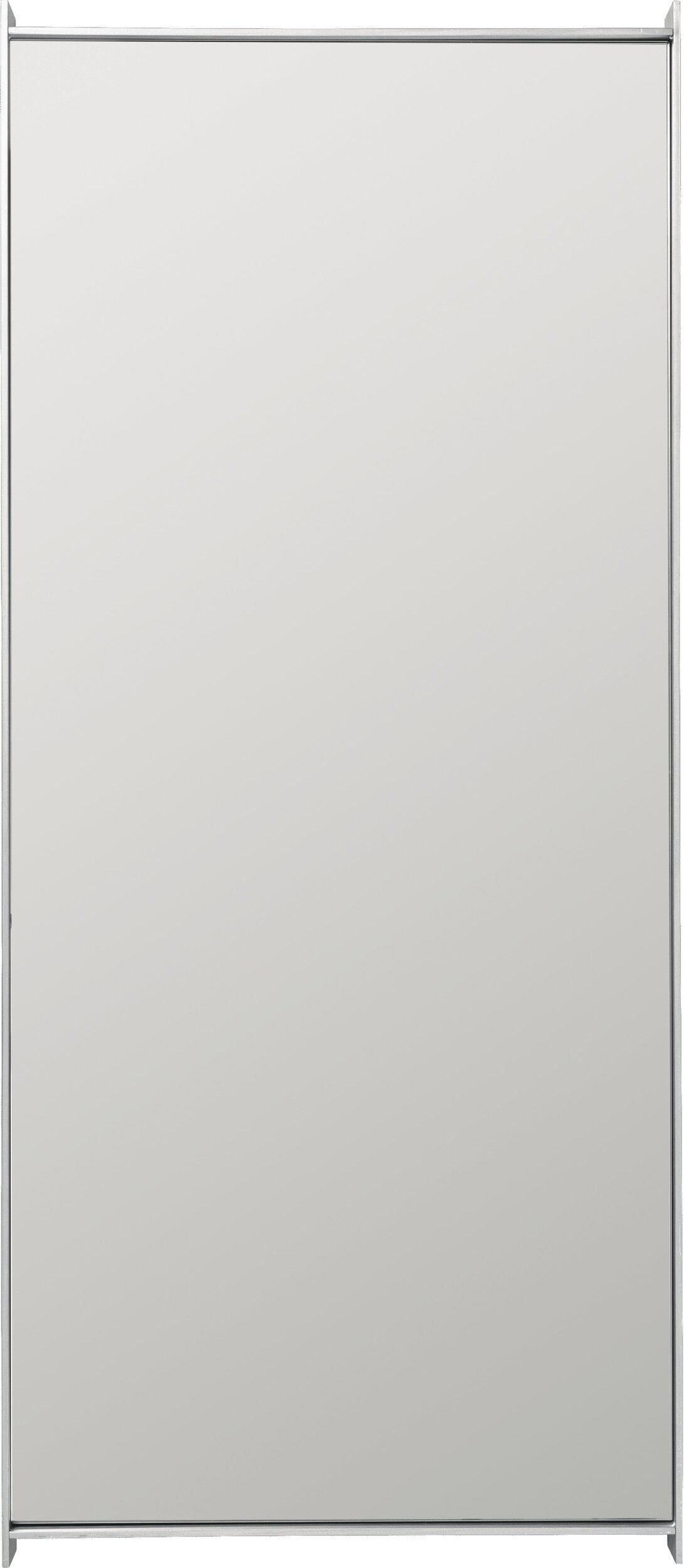 Lustro ścienne Lager 45 x 104 cm aluminiowe