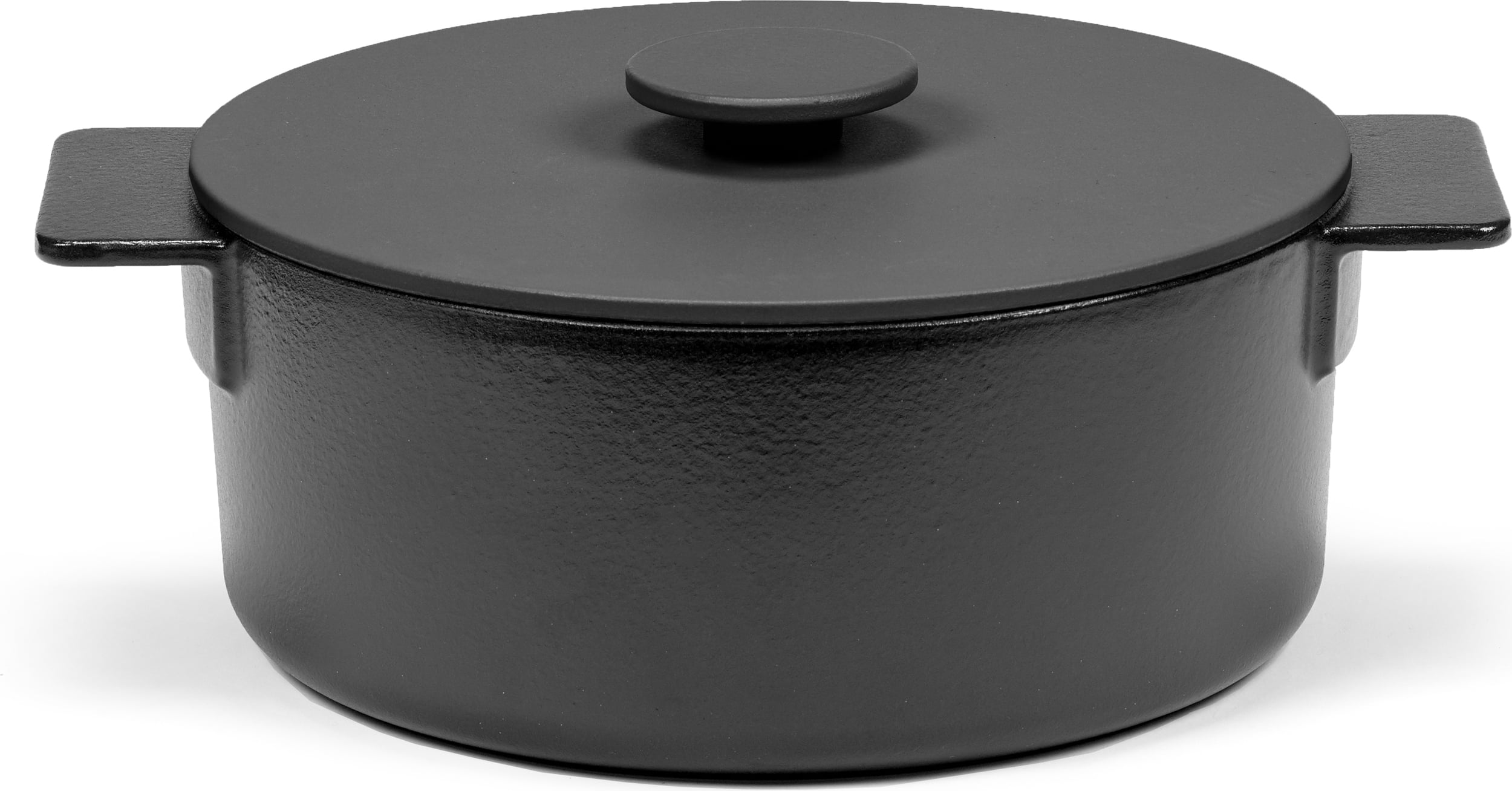 Garnek z pokrywką Surface 4 6 l czarny 2 el.
