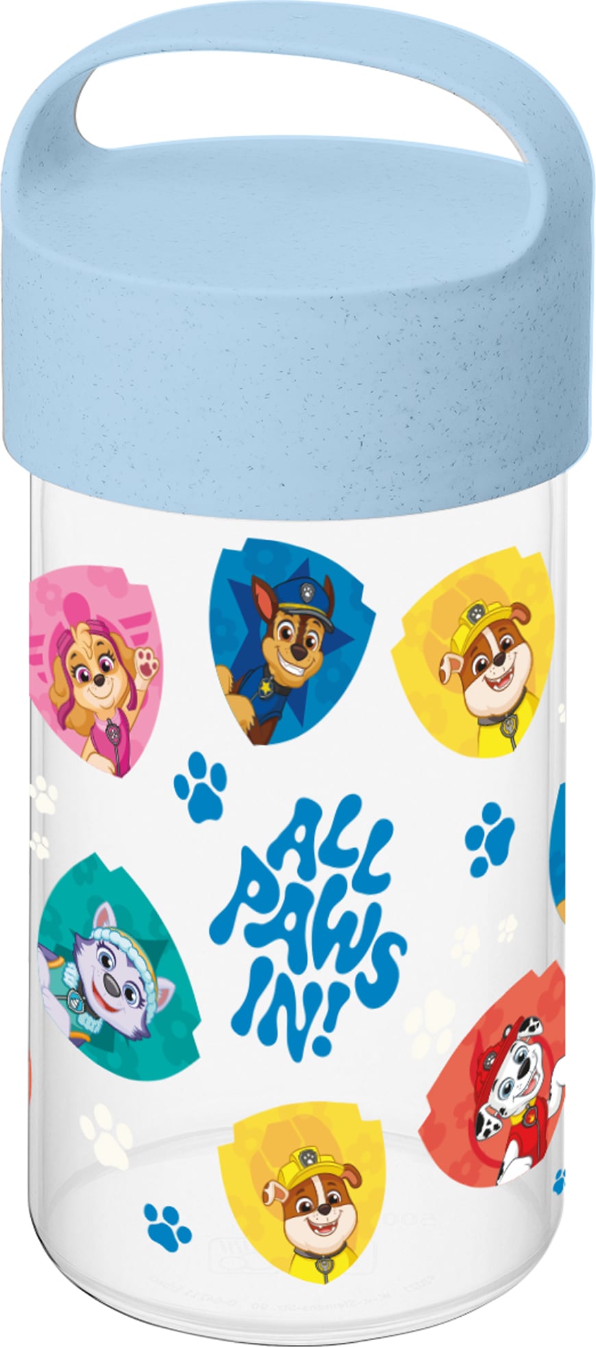 Butelka na wodę Buddy Organic Psi Patrol 500 ml błękitna