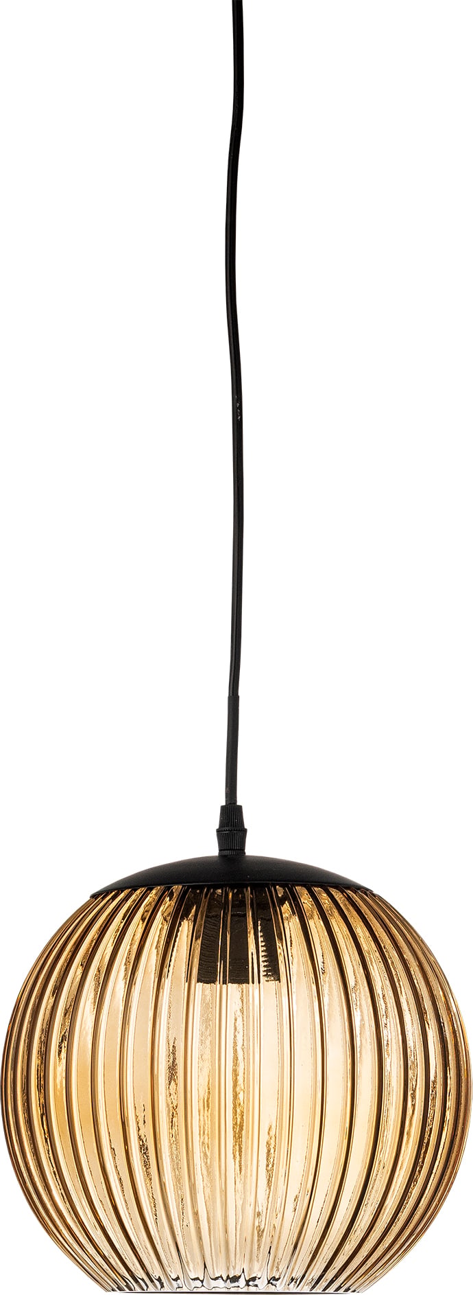 Lampa wisząca Sybia 23 cm brązowa