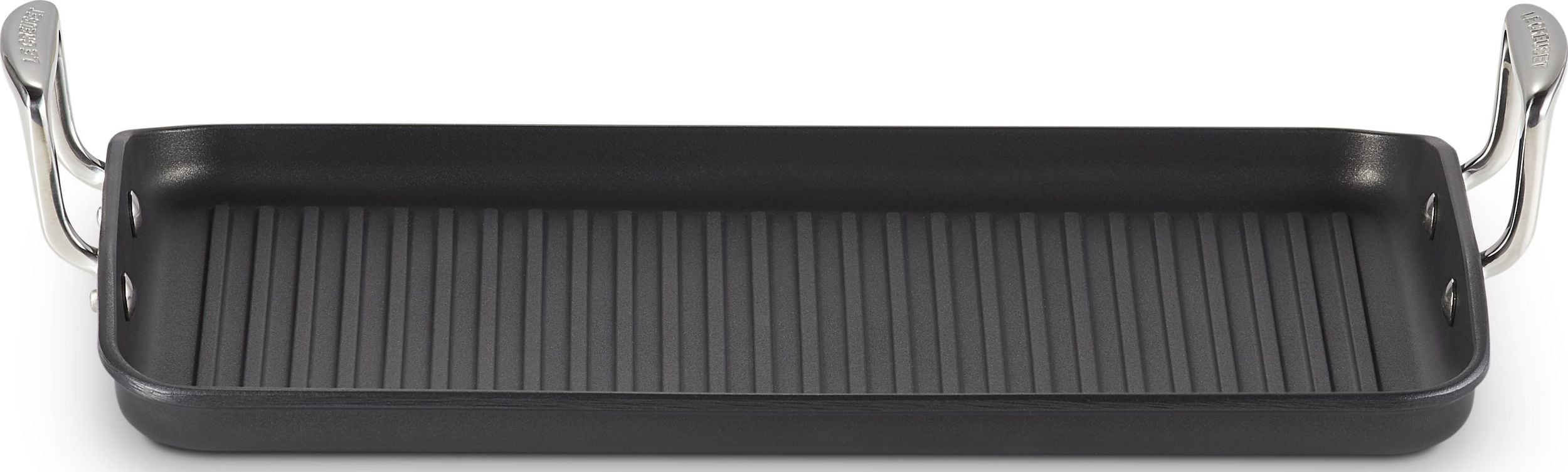 Płyta grillowa Le Creuset 35 cm aluminium nieprzywierające z rowkami