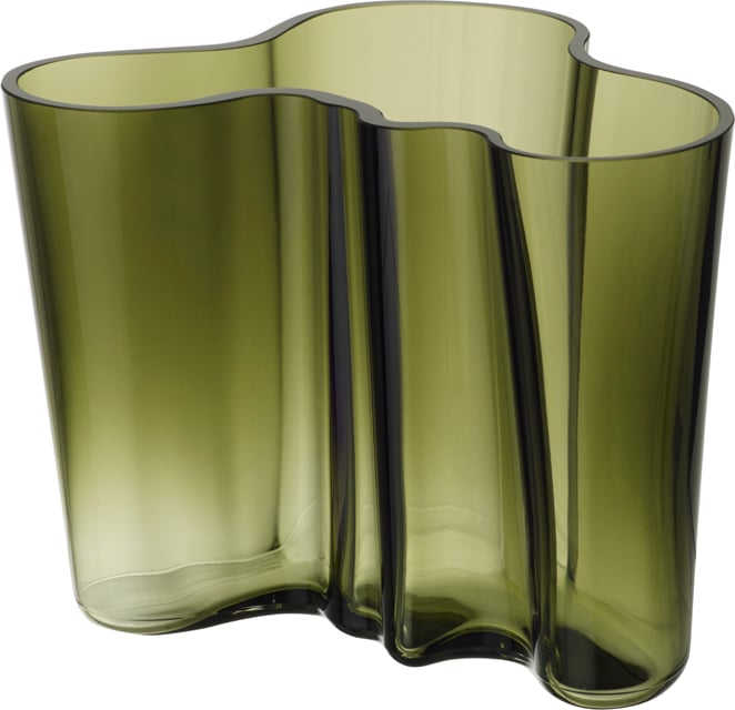 Wazon Aalto 16 cm zieleń mchu