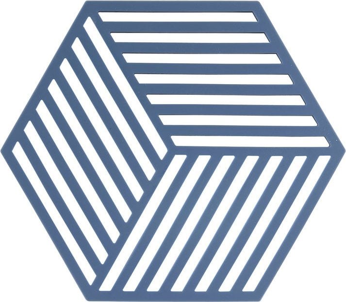 Podstawka pod gorące naczynia Hexagon niebieska