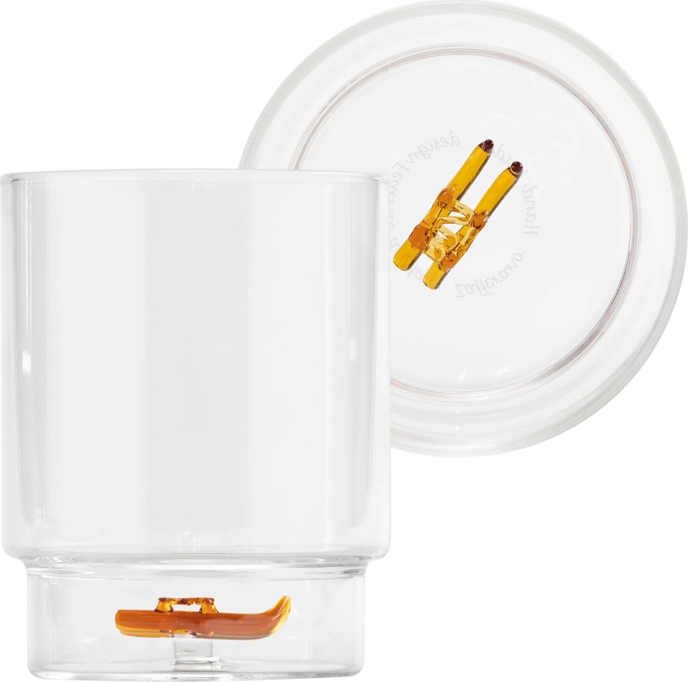 Szklanka Teca Winter Game Sled 350 ml