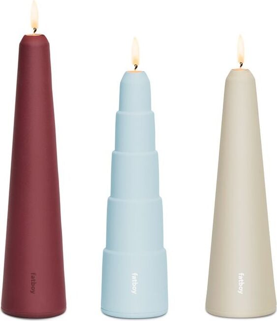 Świeczniki na klasyczną świecę Spire Trio 3 szt.