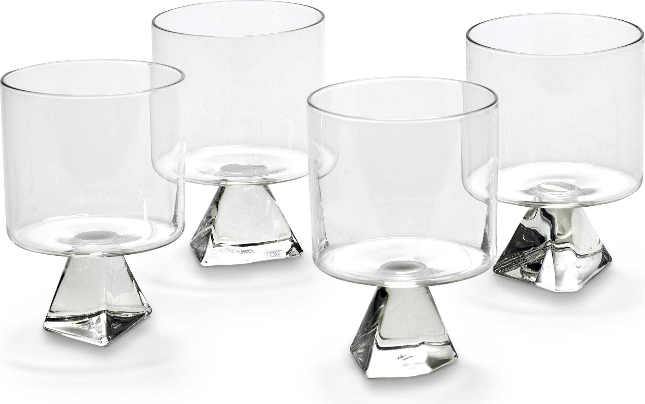 Szklanki Silos 380 ml transparentne 4 szt.
