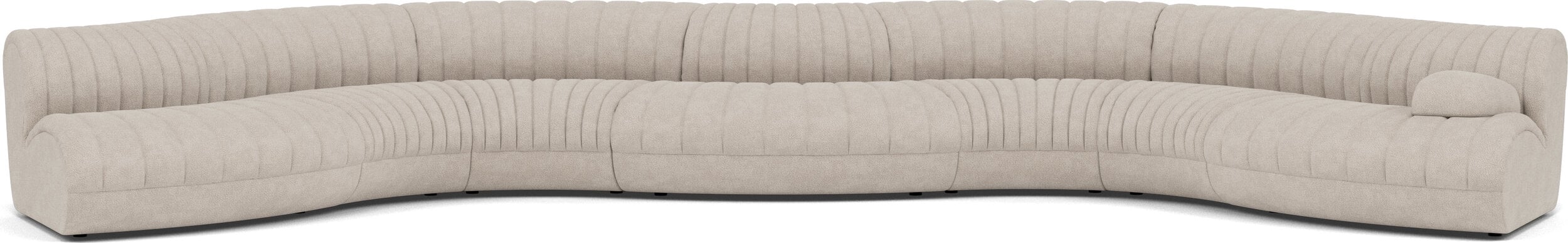 Sofa modułowa 7-osobowa Coltre Configuration 1 piaskowa