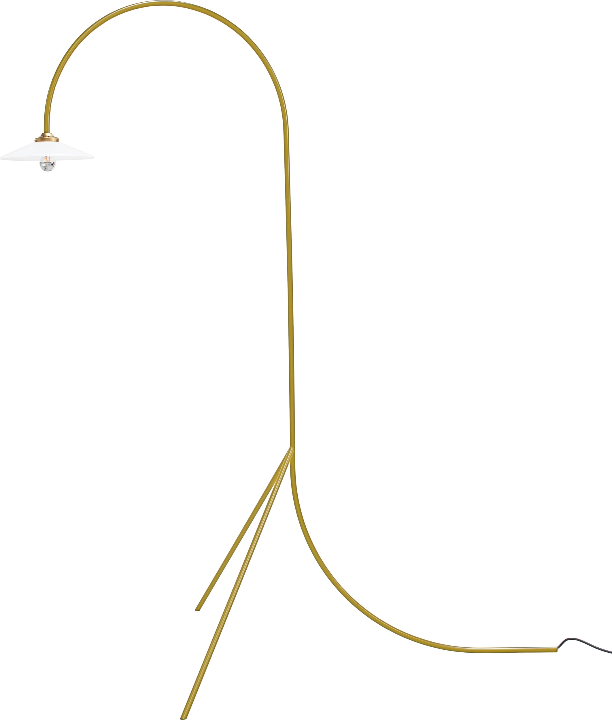 Lampa podłogowa N°1 190 cm żółta