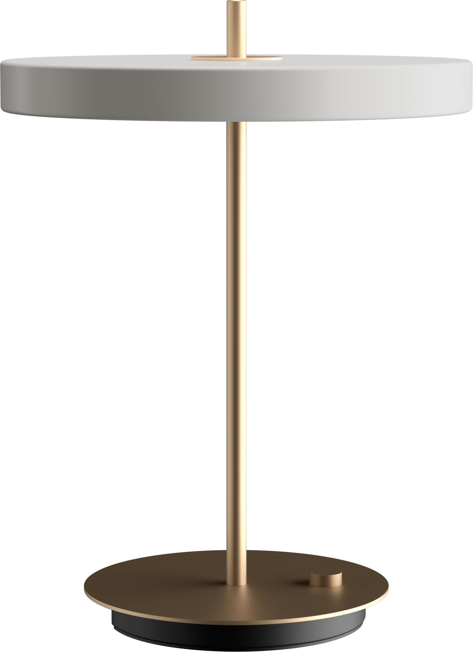 Lampa stołowa Asteria Nuance szara
