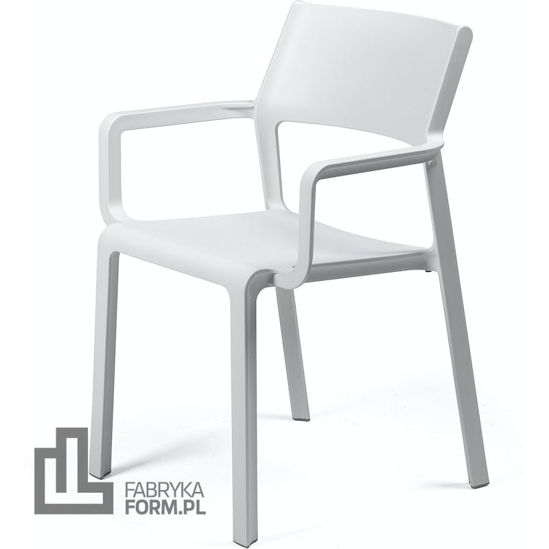 Krzesło ogrodowe Trill Armchair białe