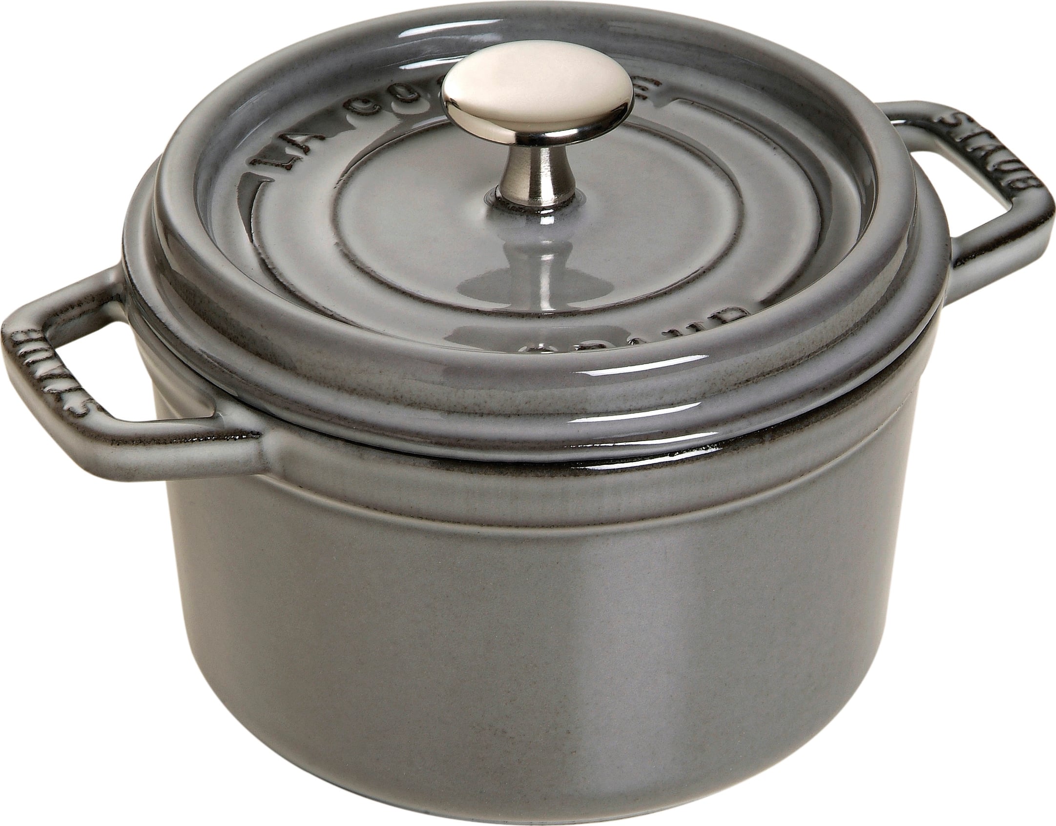 Garnek La Cocotte 800 ml grafitowy żeliwny
